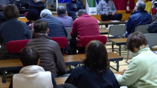 2026年1月9日　糸野区民館にて地域懇談会を開催しました。